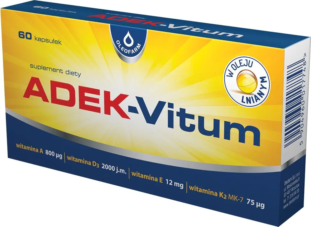 ADEK-Vitum, Σετ βιταμινών, Κάψουλες