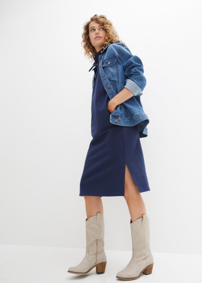 Sweatkleid, Ärmellos