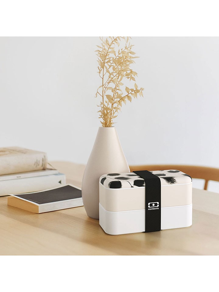 Monbento Lunchbox in Creme/ Schwarz  - 1 l günstig kaufen onesize