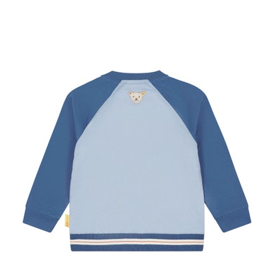 Sweatjacke, mittelblau für Jungs