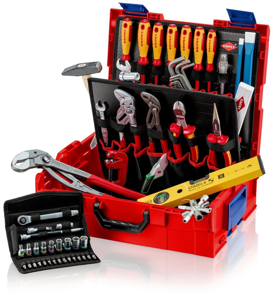 Knipex 00 21 19 LB S L-BOXX® Pojemnik sanitarny 52-częściowy