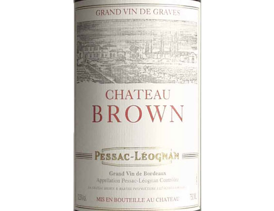 Château Brown Rouge 2012 Bordeaux Pessac-Léognan