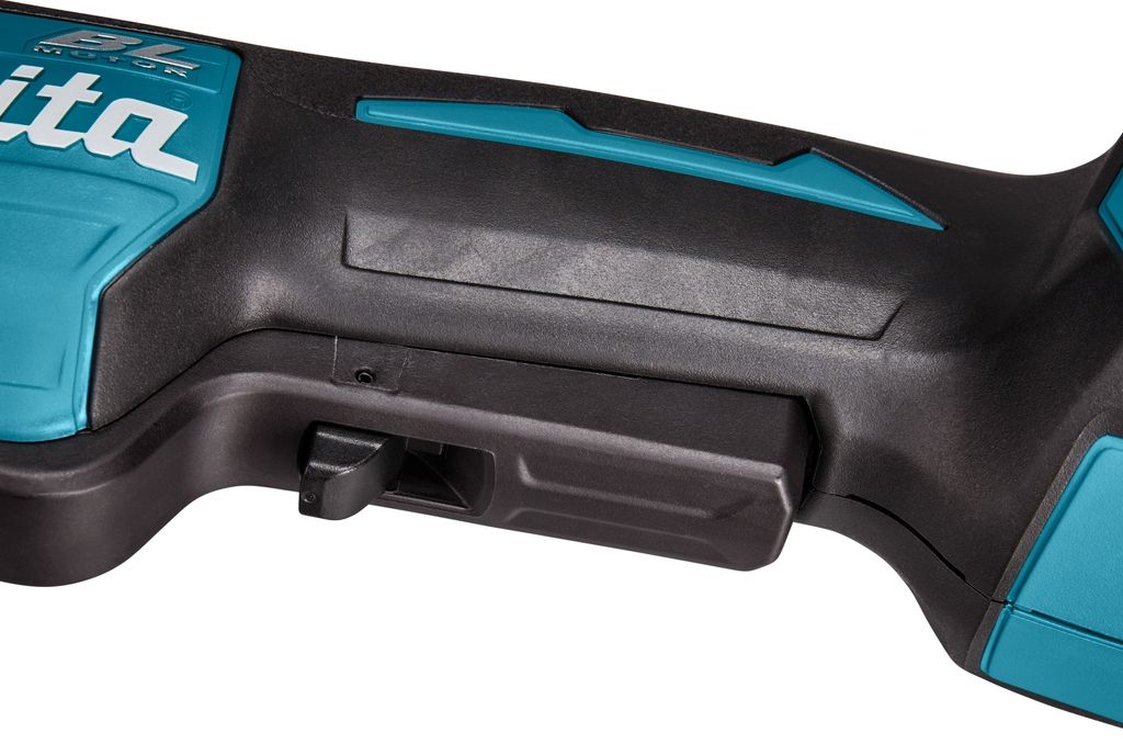 Polizor unghiular Makita DGA520ZX1 X-Lock 125 mm cu întrerupător de siguranță 18 V fără baterii și încărcător în cutie