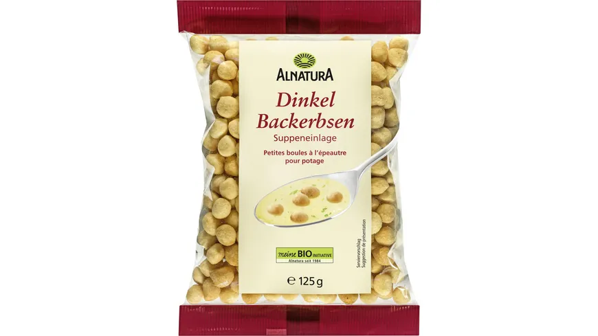 Alnatura Bio Dinkel-Backerbsen 125 g