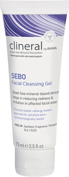 Clineral by Ahava Sebo Facial Cleansing Gel Gesichtsgel
