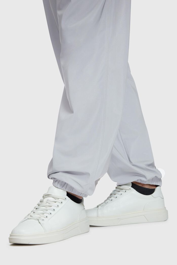 High-Rise-Nylon Track Pants im Tapered Fit