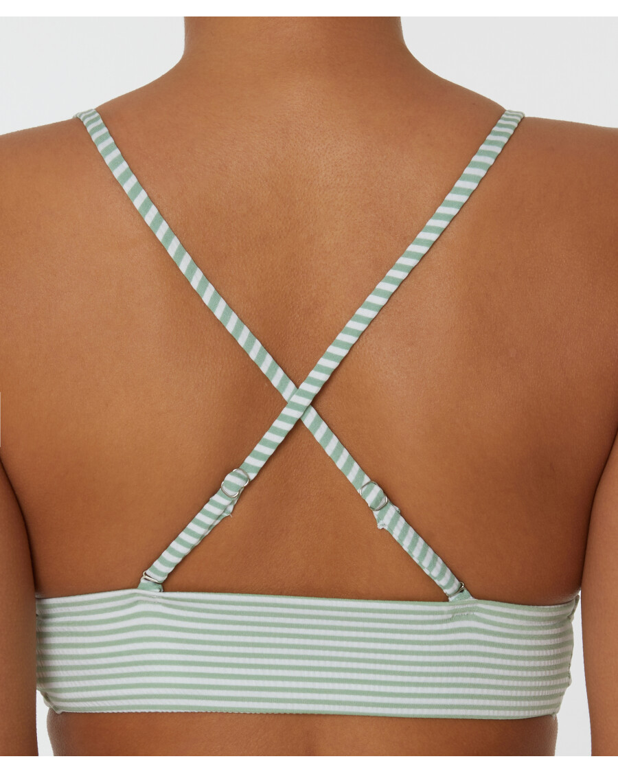 Gestreiftes Bikini-Oberteil