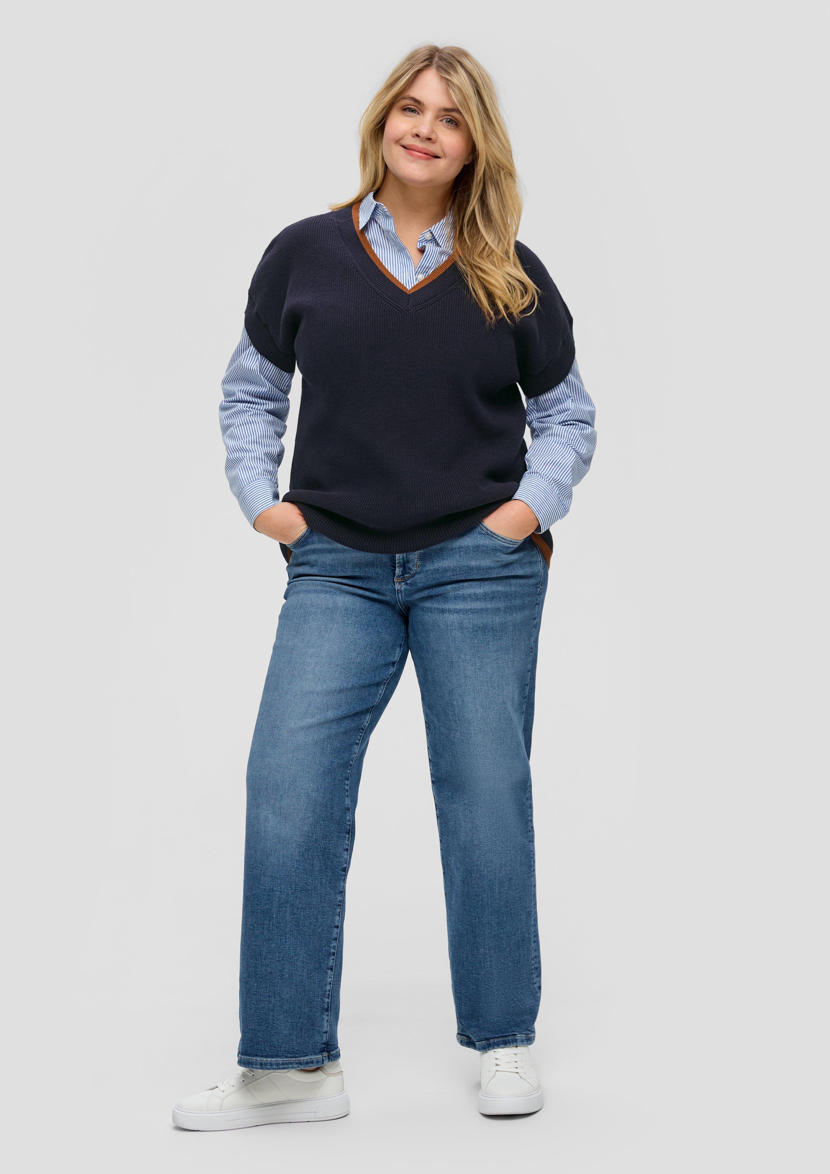 Pullover mit V-Ausschnitt  2136526-5959