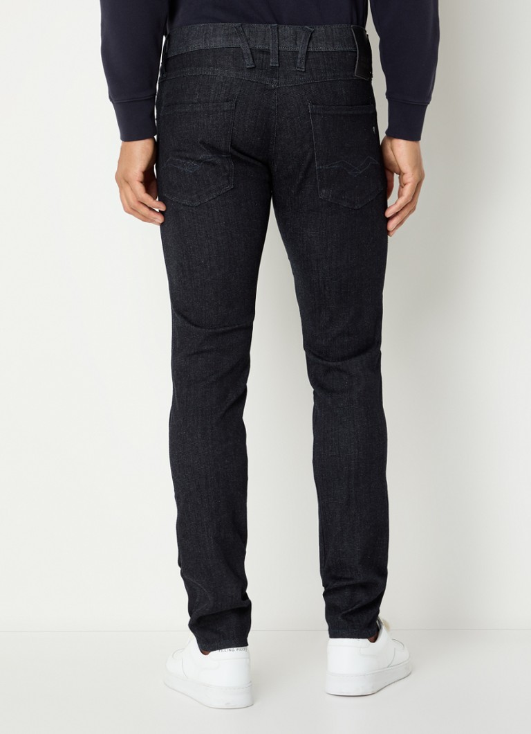 Džíny Replay Forever Dark Anbass slim fit s tmavým praním