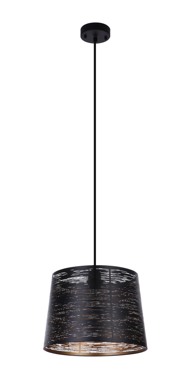 Globo Lighting - BECCA - Hängeleuchte Metall schwarz, 1x E27