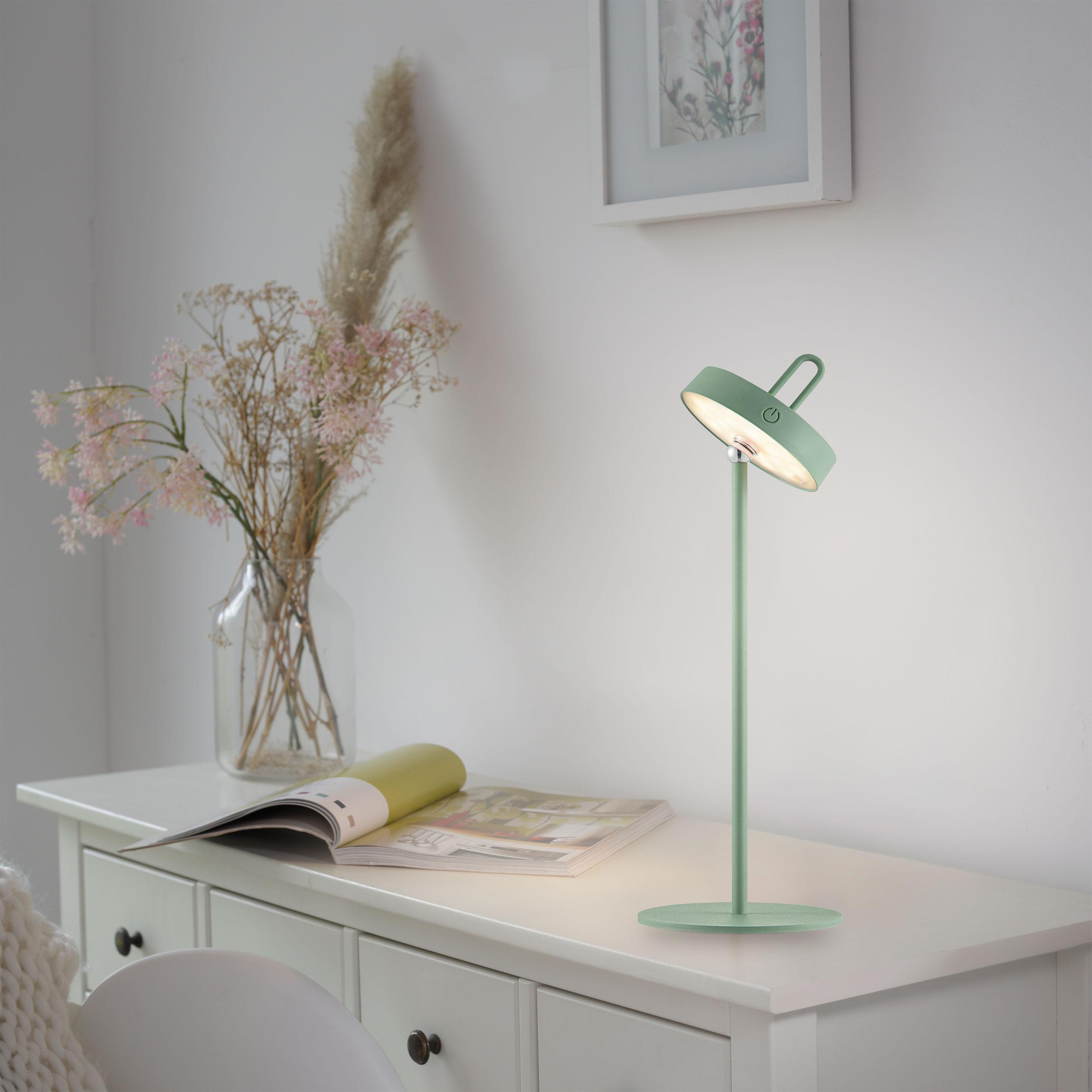 JUST LIGHT.LED-Akku-Tischleuchte 1flg
