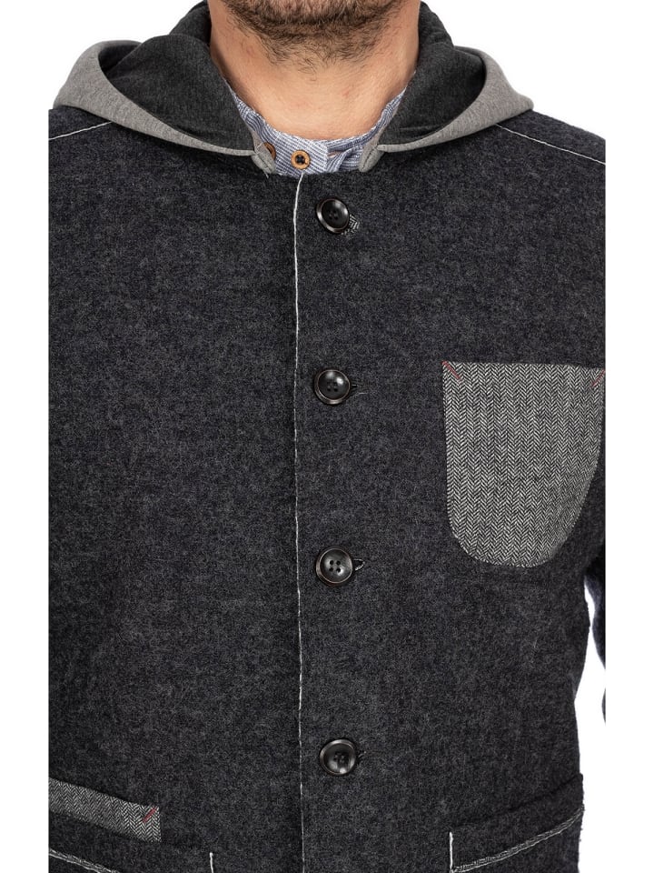 Spieth & Wensky Jacke ANSELM in dunkelgrau günstig kaufen
