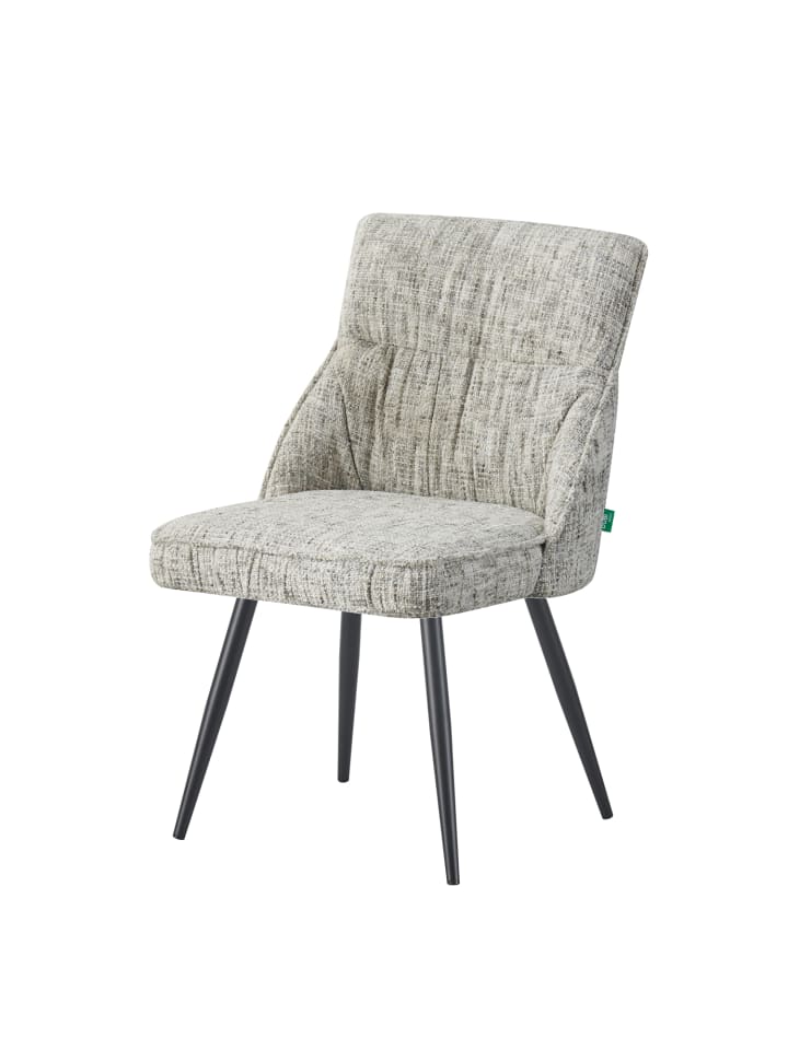 DUBI Möbel 2er-Set: Drehstuhl ALESSIA in Hellgrau - (B)49 x (H)83 x  (T)62 cm günstig kaufen onesize