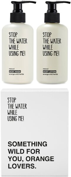 STOP THE WATER WHILE USING ME! Orange Wild Herbs Body Kit Körperpflegeset