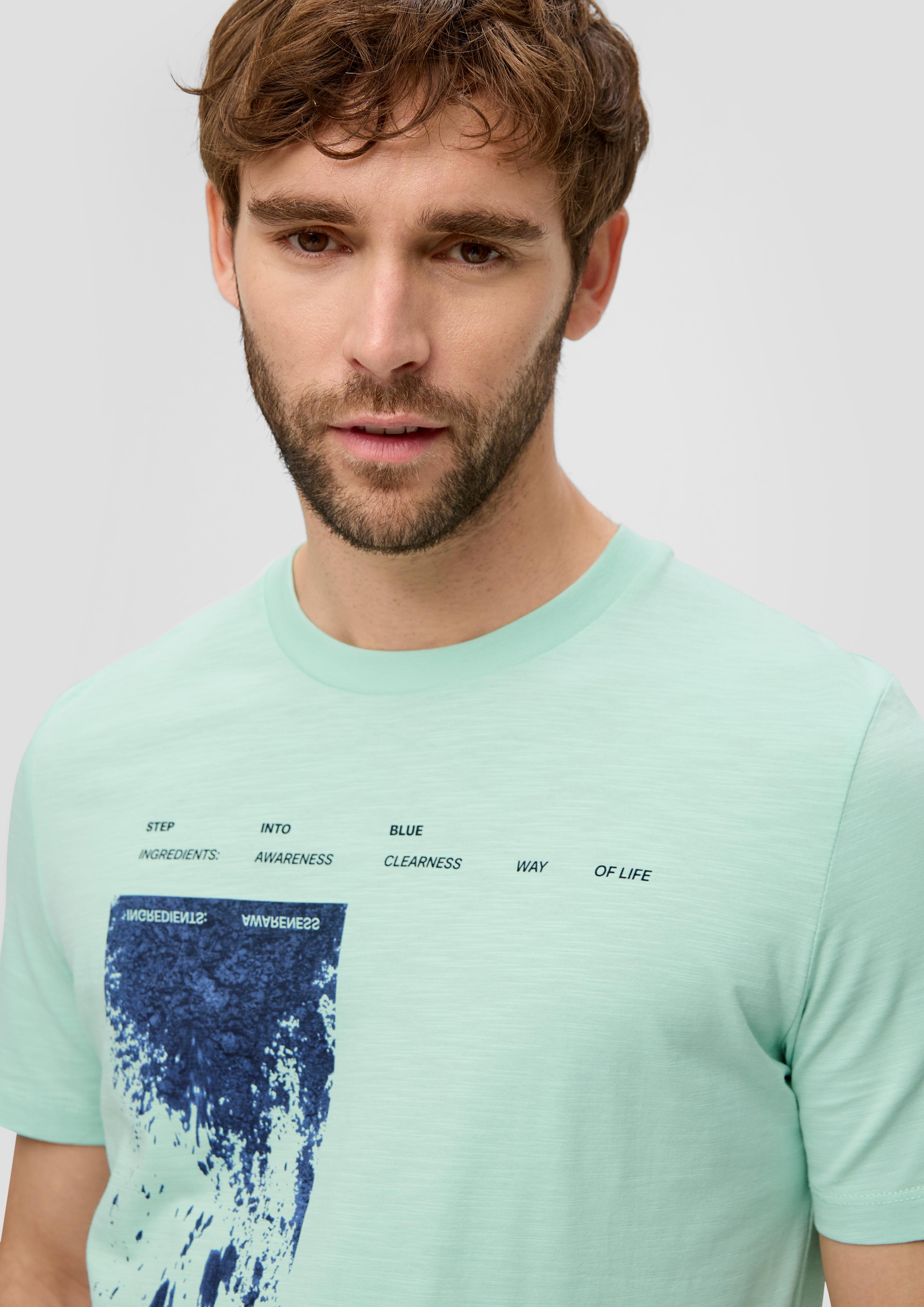 T-Shirt mit Rundhalsausschnitt  2143918-65D1