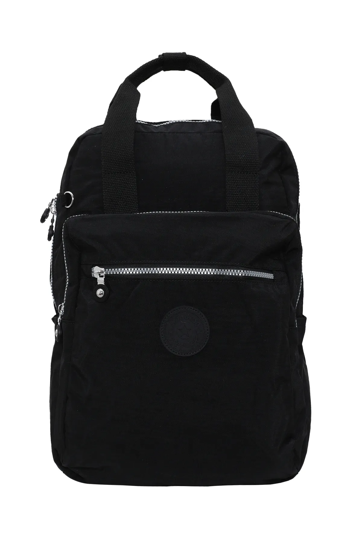 Mindesa  Rucksack - Schwarz - Unifarben