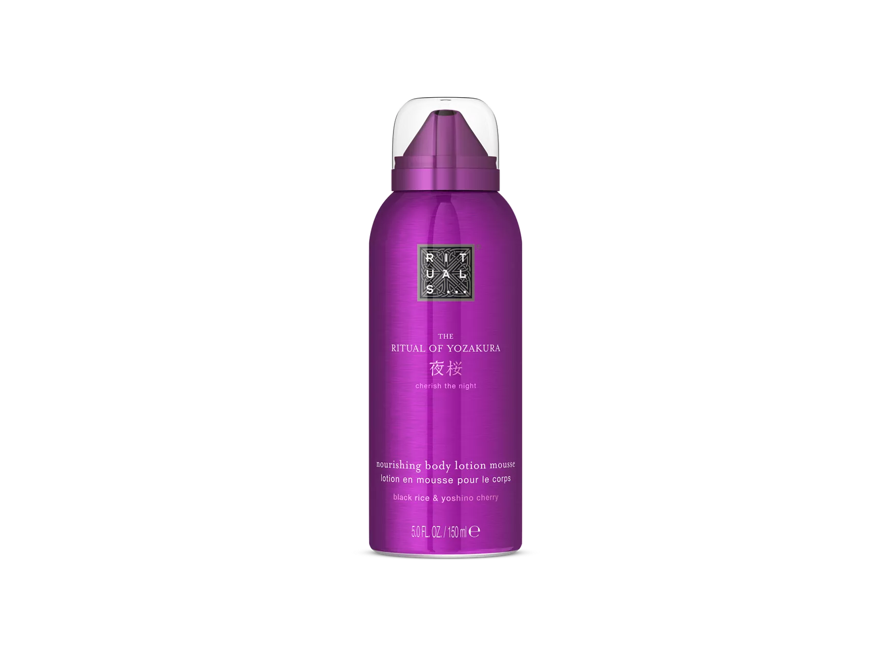 La mousse de lotion pour le corps Le Rituel de Yozakura