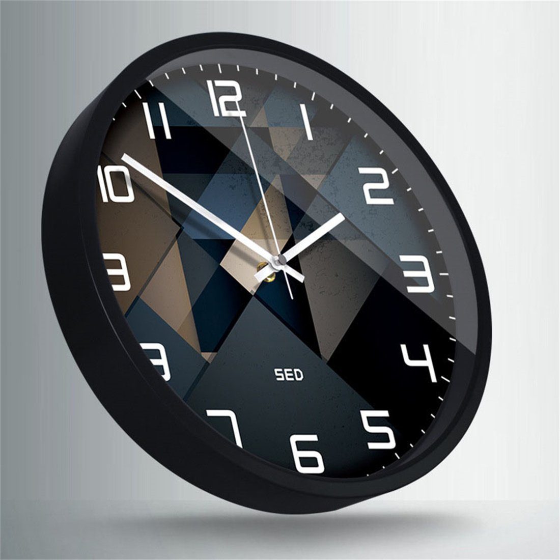 HOPPO~ Wanduhr 35cm moderne und stilvolle kreative Wanduhr, dekorative Wanduhr