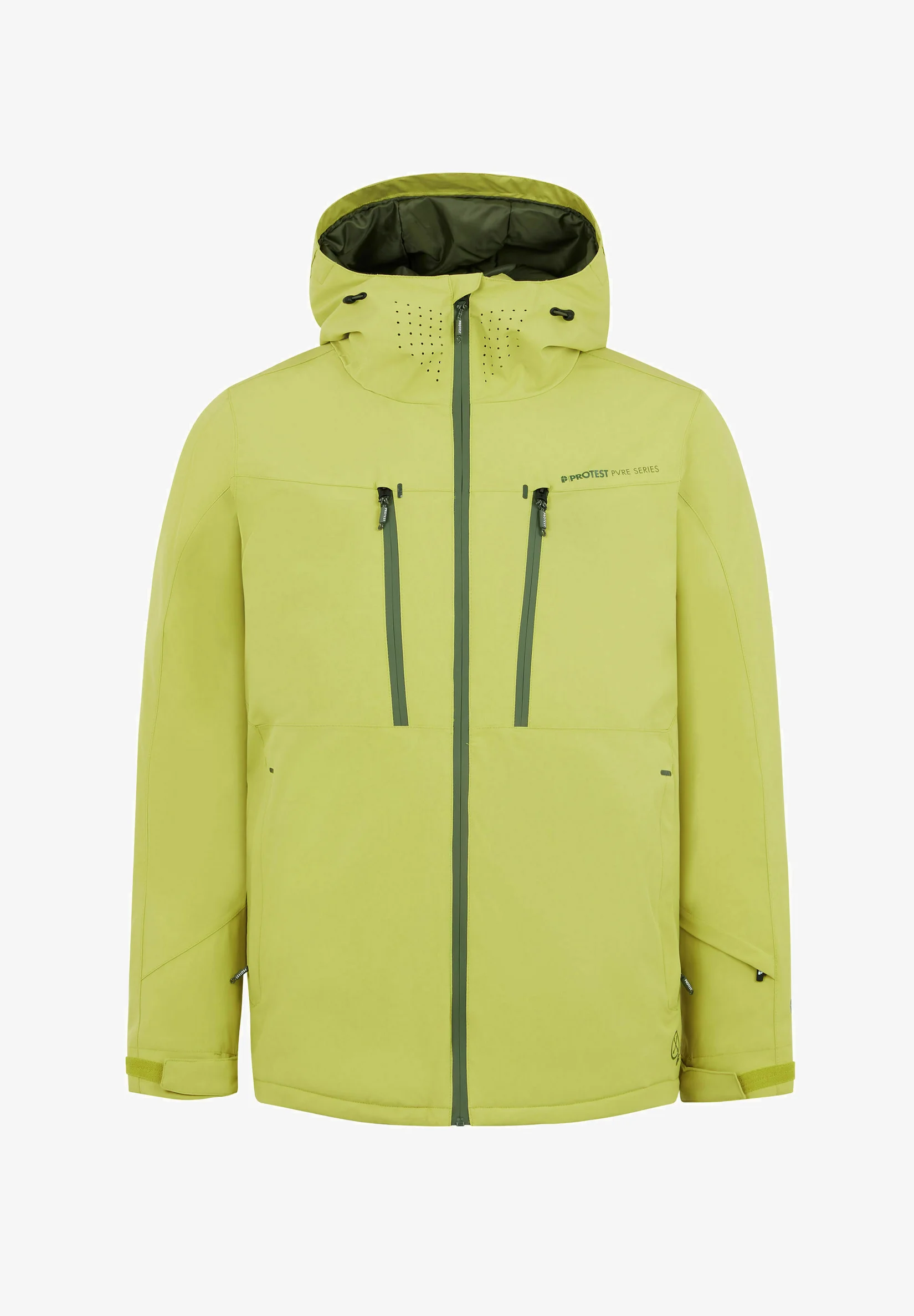 Chaqueta de esquí de protesta