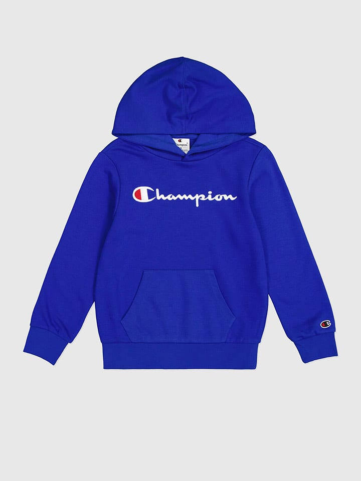 Champion Hoodie in Blau günstig kaufen