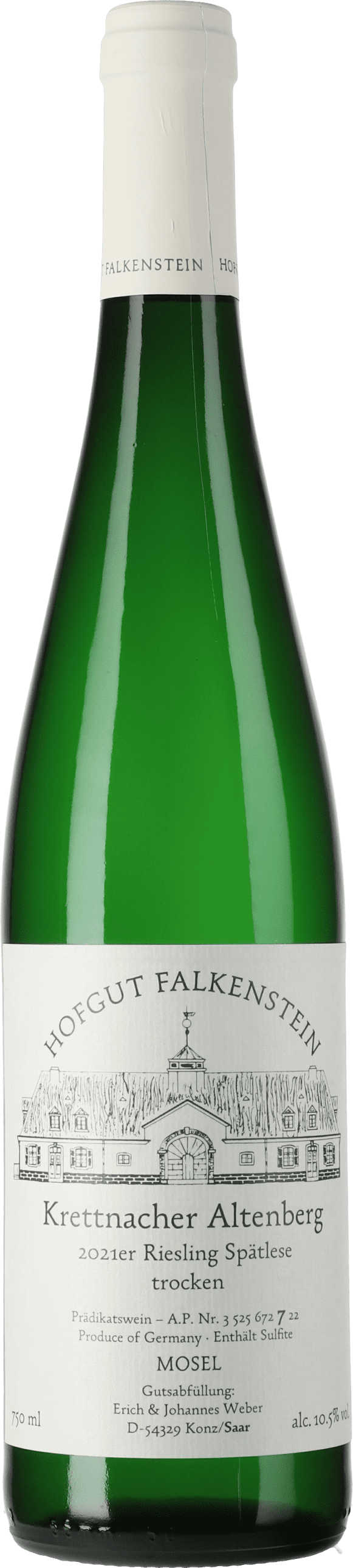 Hofgut Falkenstein: Riesling Krettnacher Altenberg Spätlese 2022