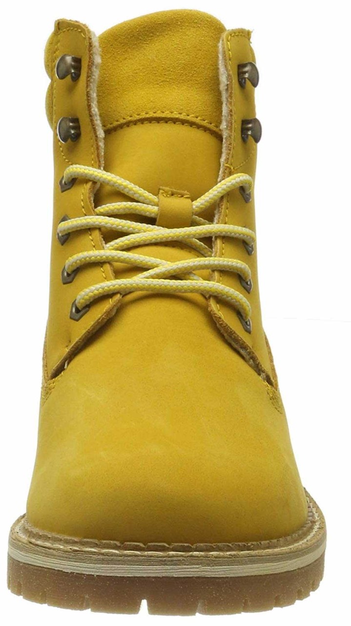 TAMARIS Schnür-Stiefeletten gelb
