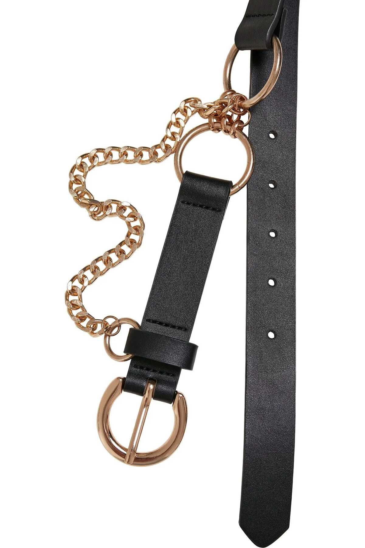 Urban Classics  Accessoires Kunstledergürtel mit Kette