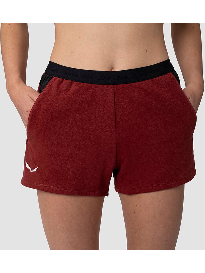 Salewa Funktionsshorts in Rot/ Schwarz günstig kaufen