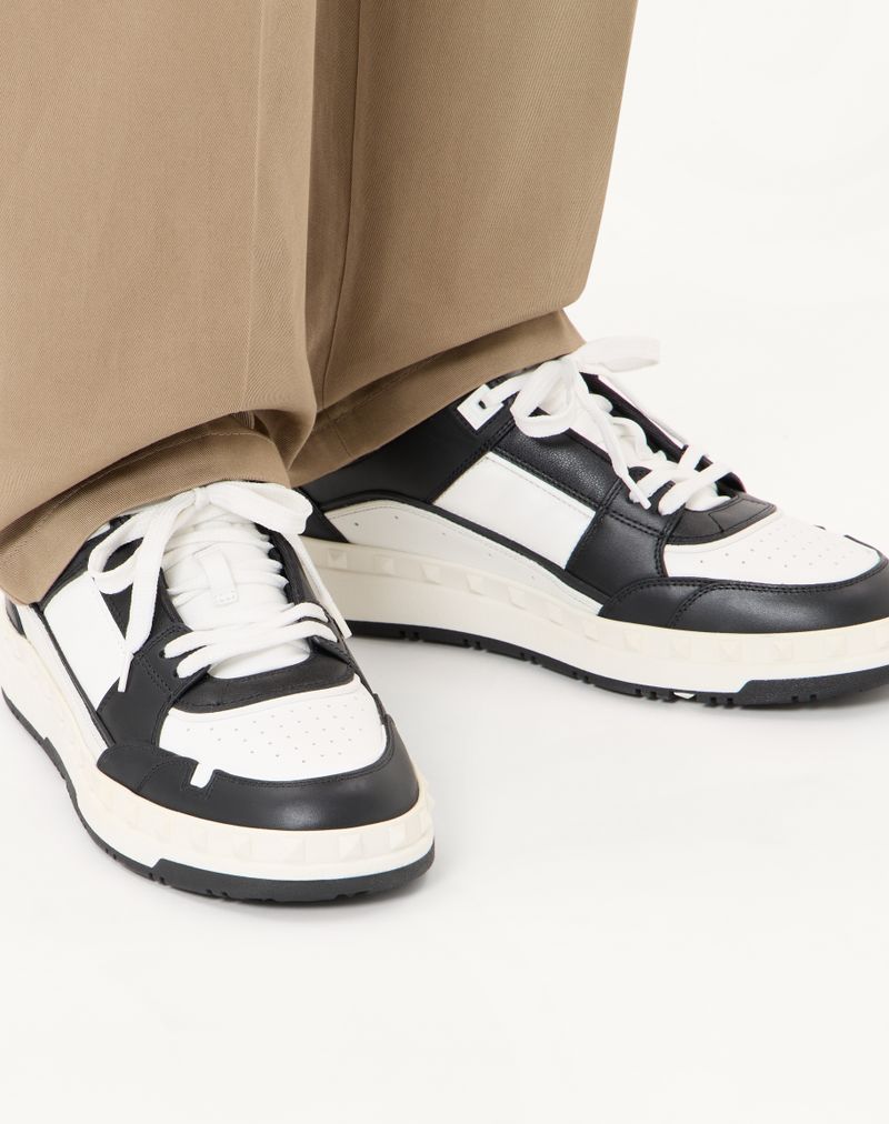Baskets basses Freedots en cuir de veau