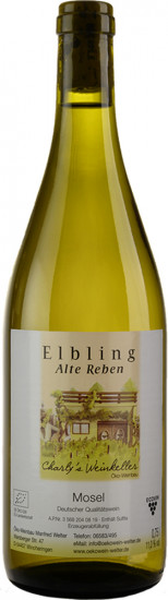 2022 Elbling Alte Reben feinherb Bio - Manfred Welter