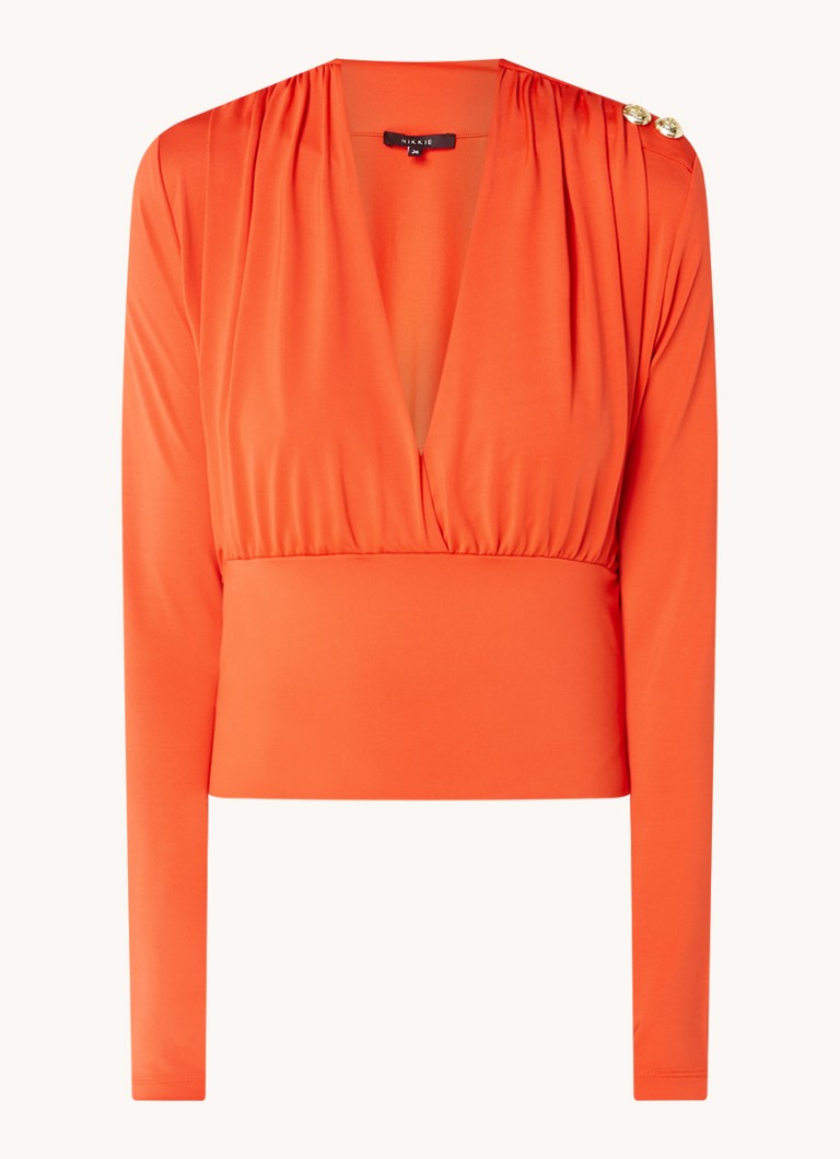 Top con scollo a V Roberta di Nikkie