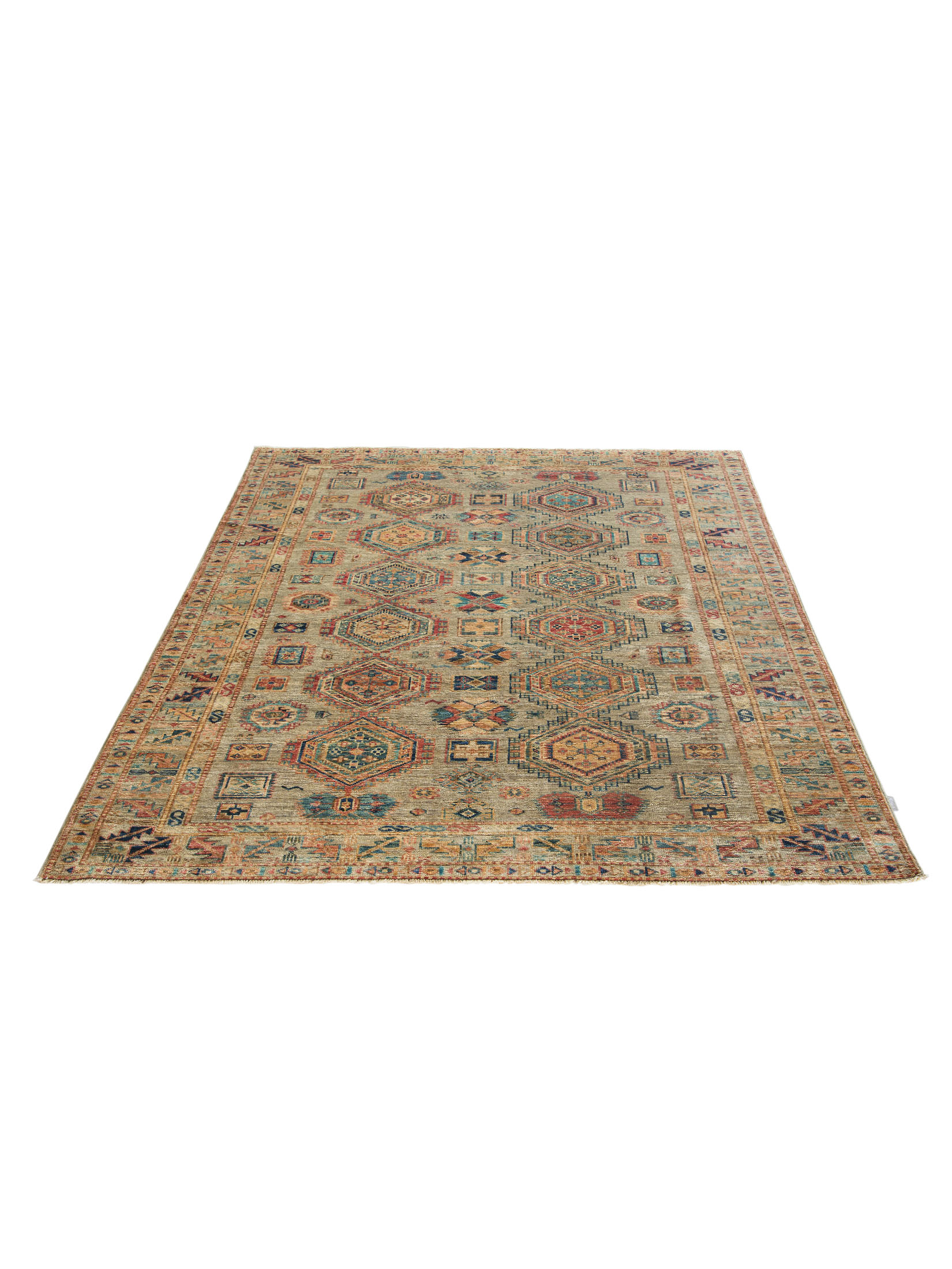 Kazak Ghazni ca. 151 x 195 cm, Unikat / Einzelstück