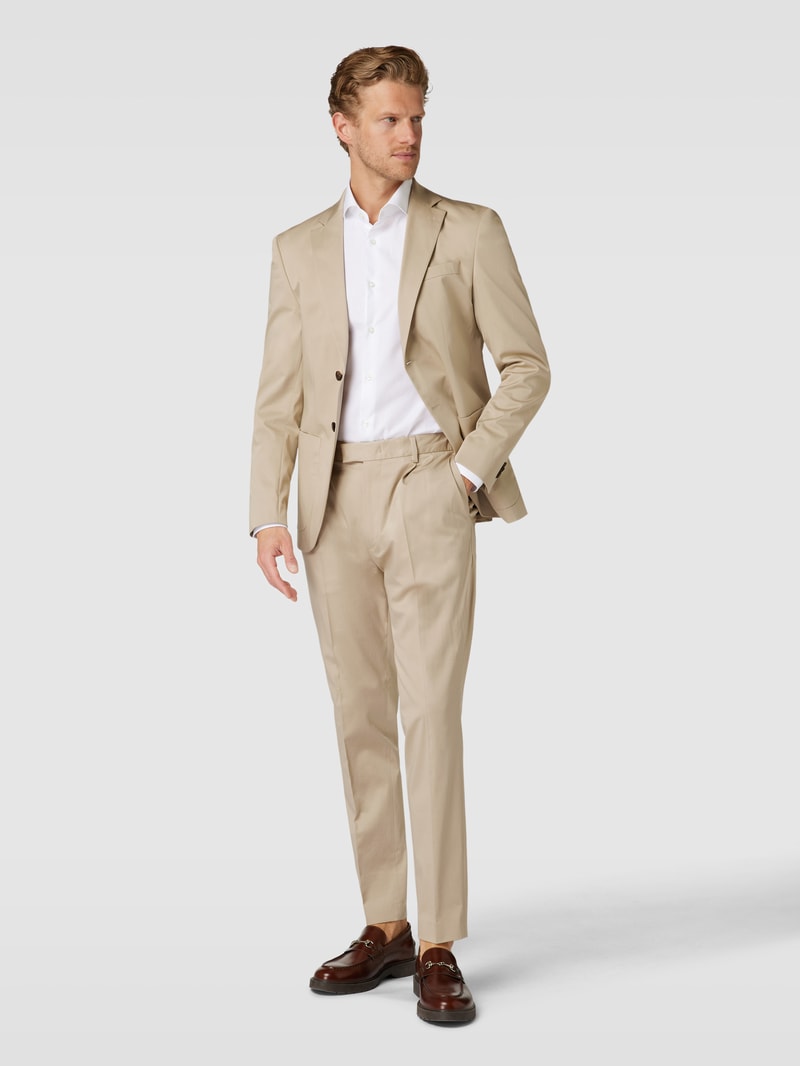 2-Knopf-Sakko mit Reverskragen Modell 'Dash' in beige