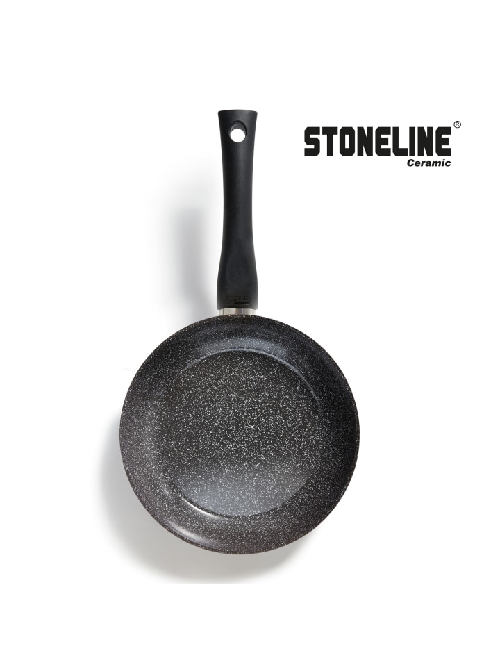 Stoneline Keramik Bratpfanne 20 cm | ohne Deckel in Schwarz günstig kaufen Ø 20 cm
