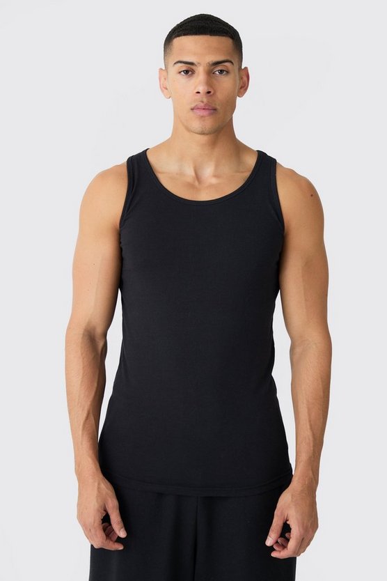 Basic Muscle-Fit Tanktop