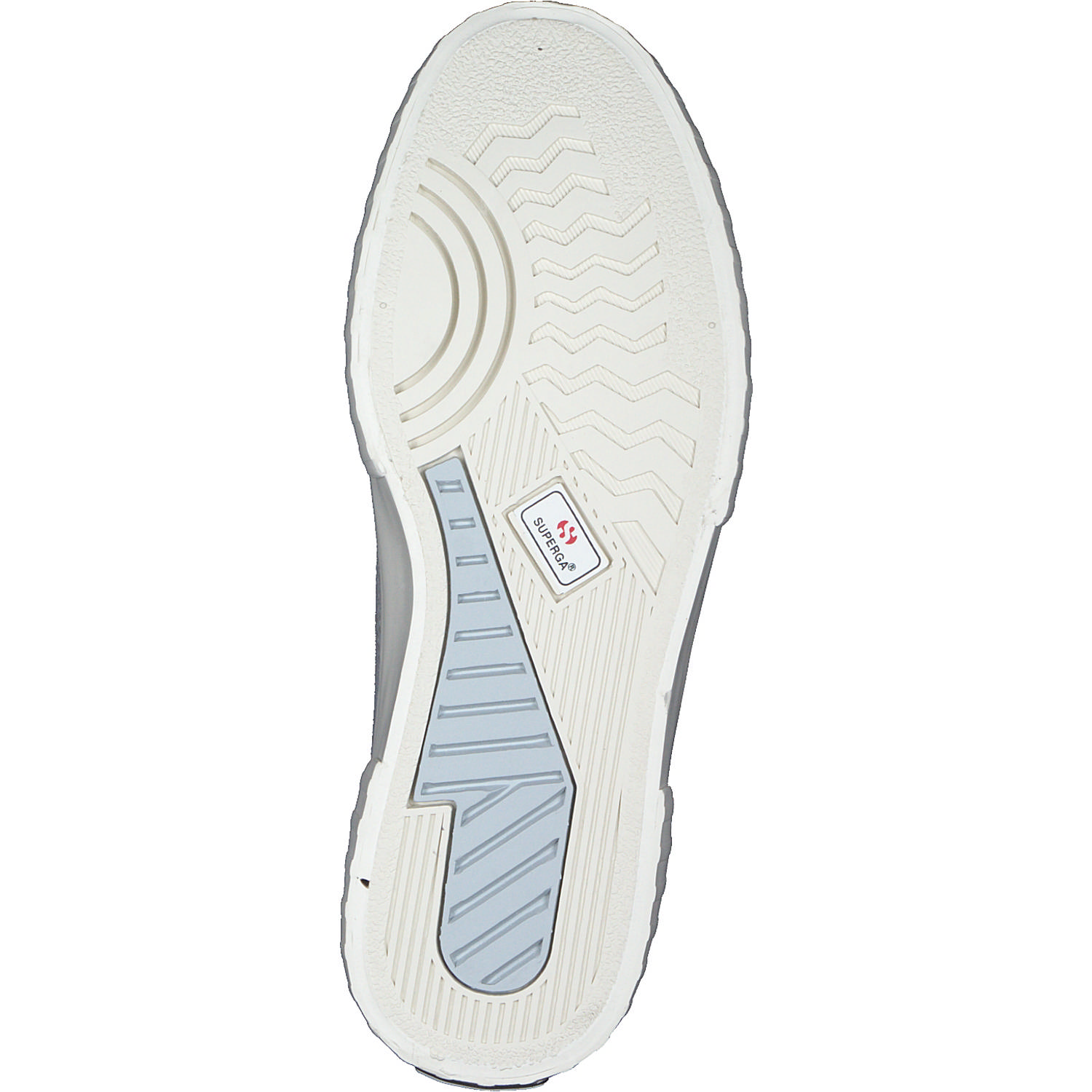 Superga 2630 Stripe S00GRT0, Sneakers Low, Damen, grey lilla favorio