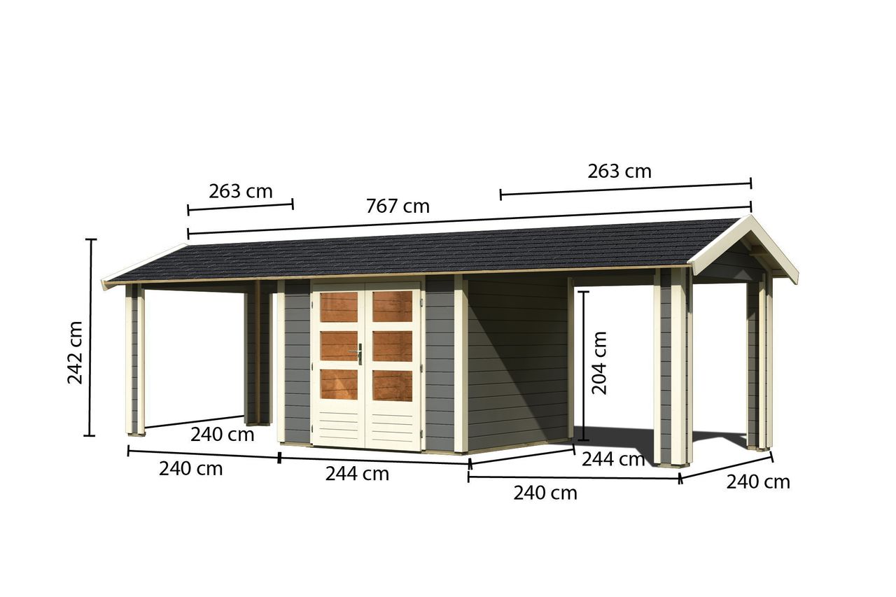Karibu Gartenhaus 