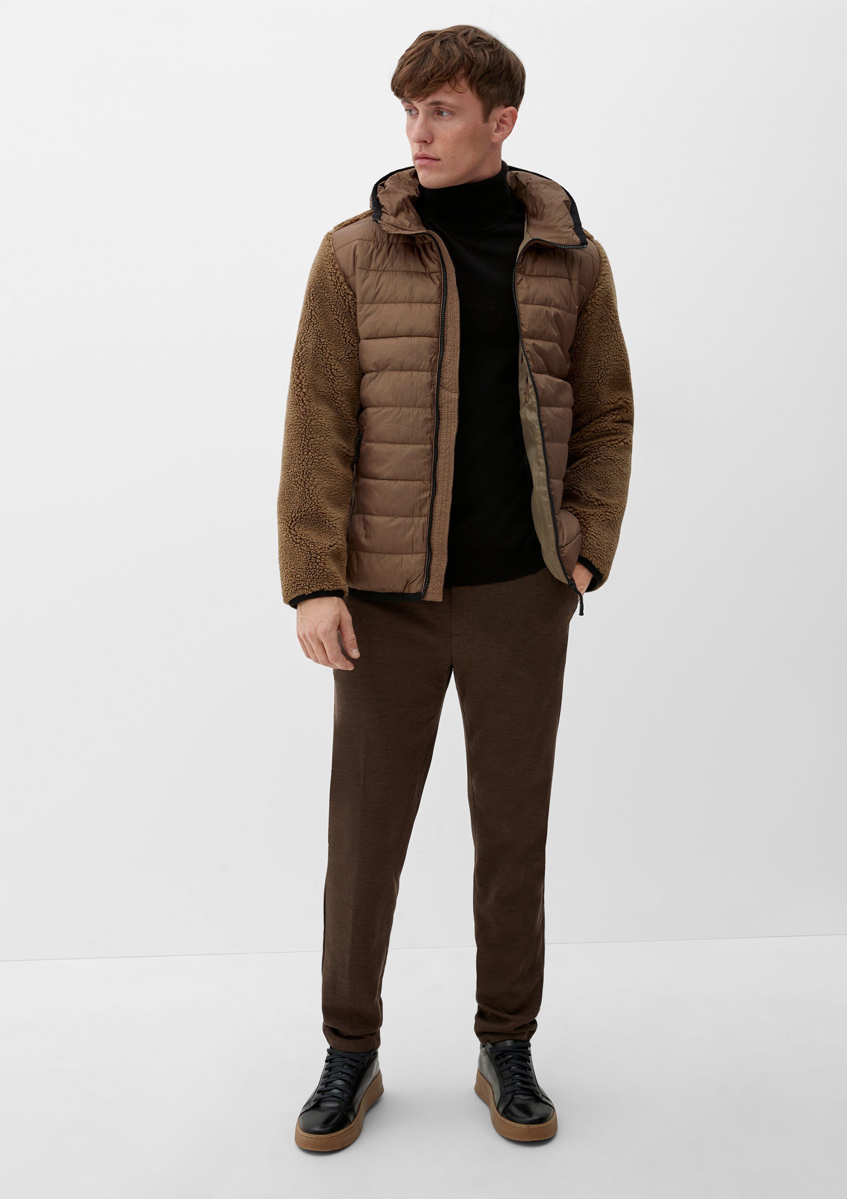 Jacke im Fabricmix  2115330-8592