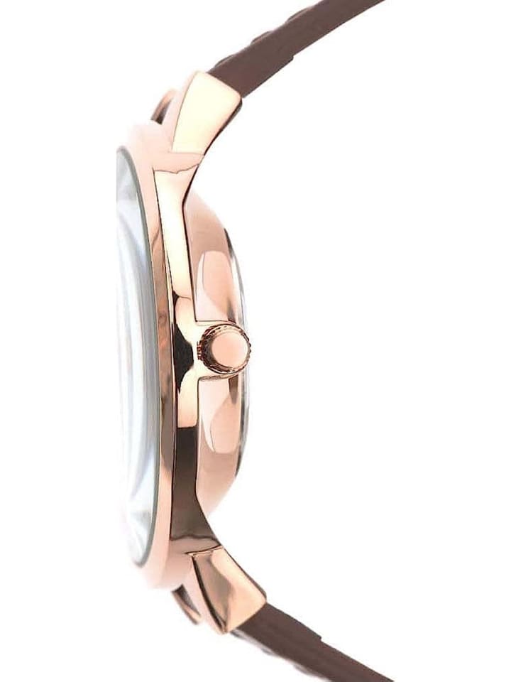 COFI 1453 Damen -Armbanduhr Analog Quartz Uhr in Braun günstig kaufen onesize