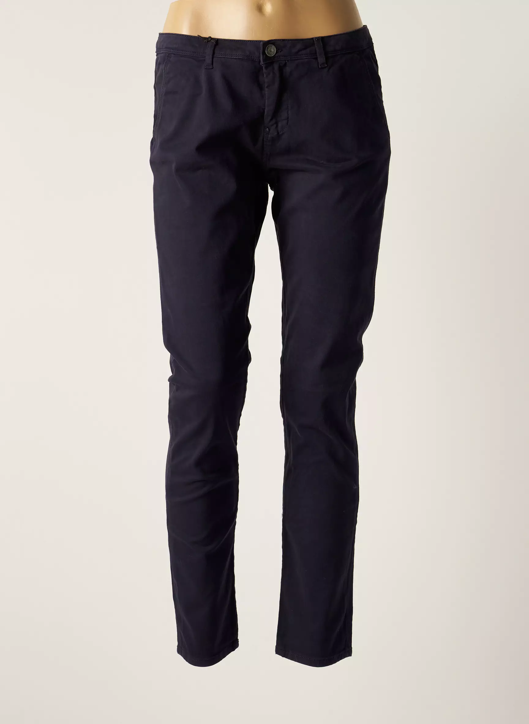 School Rag Pantalons Chino Femme couleur bleu