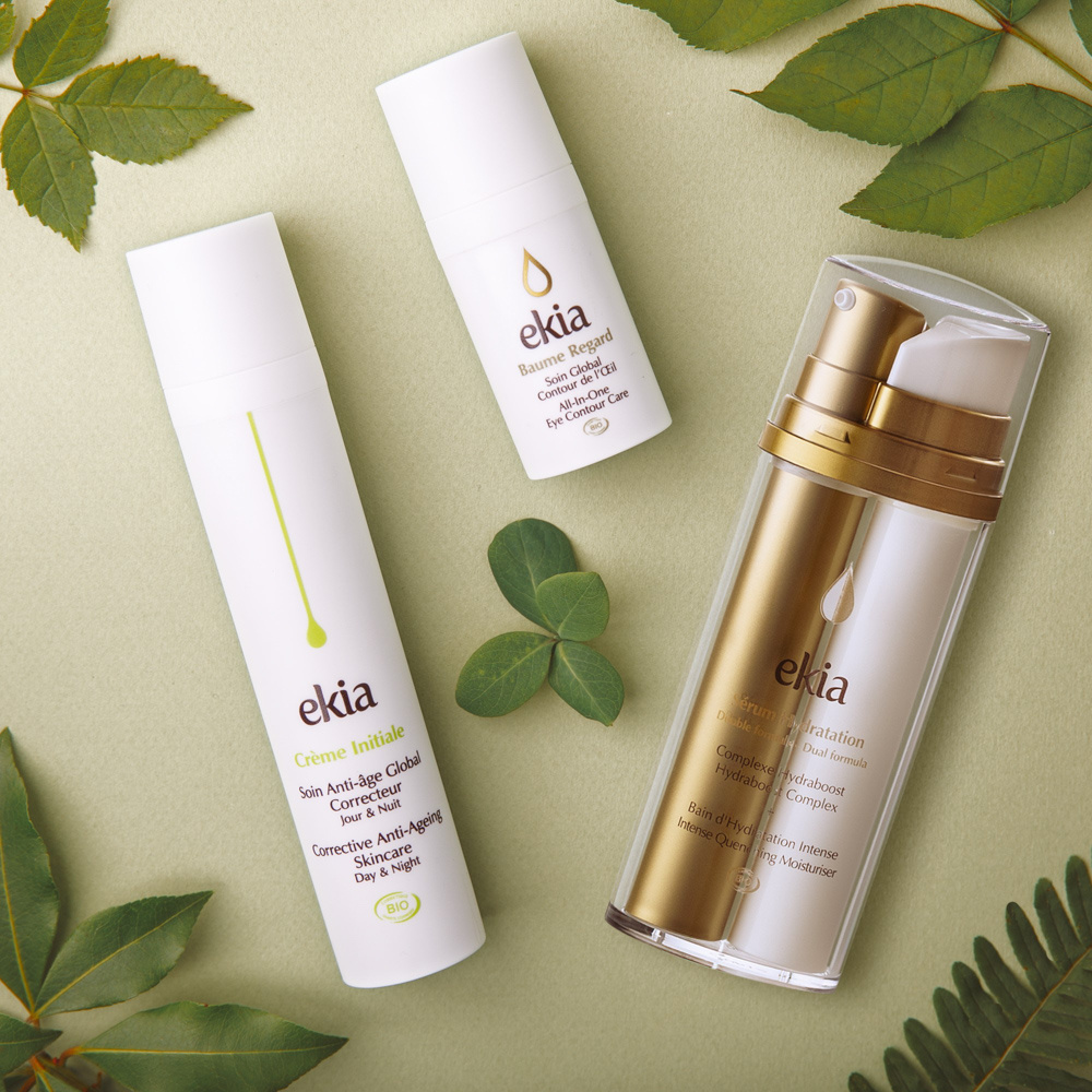 ekia Crème Initiale Crème correction 6 en 1 -Anti-âge global - Certifiée bio