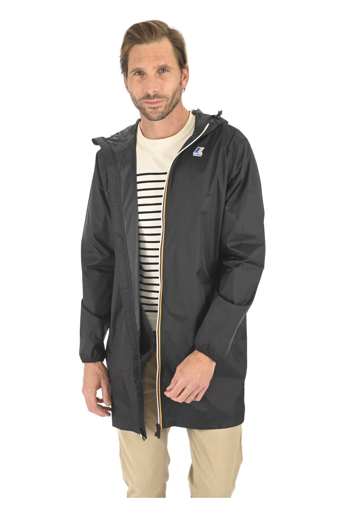 K Way Impermeables Trenchs Unisexe couleur noir
