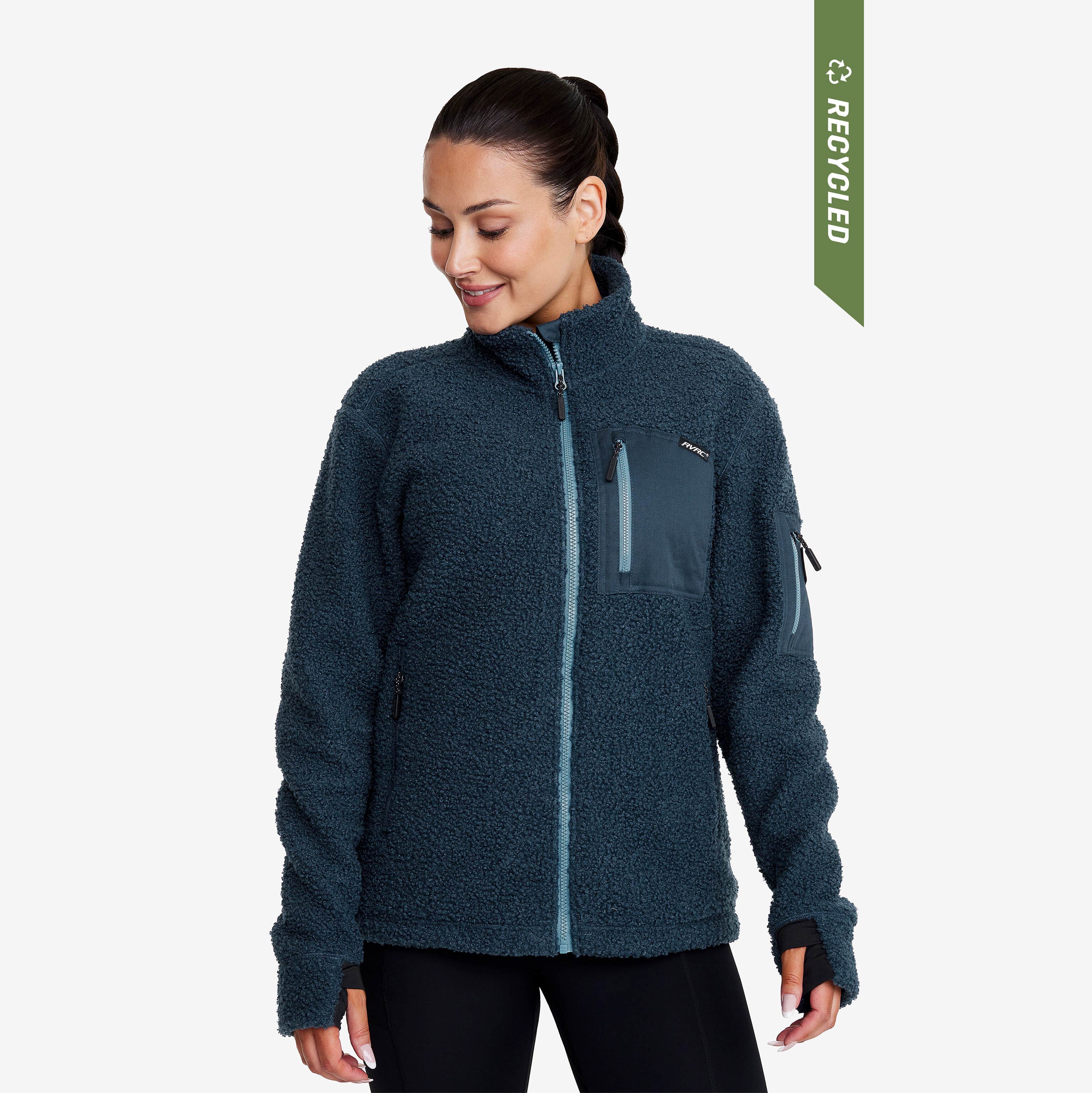 Bigfoot Pile Fleece Femme Moonlit Ocean