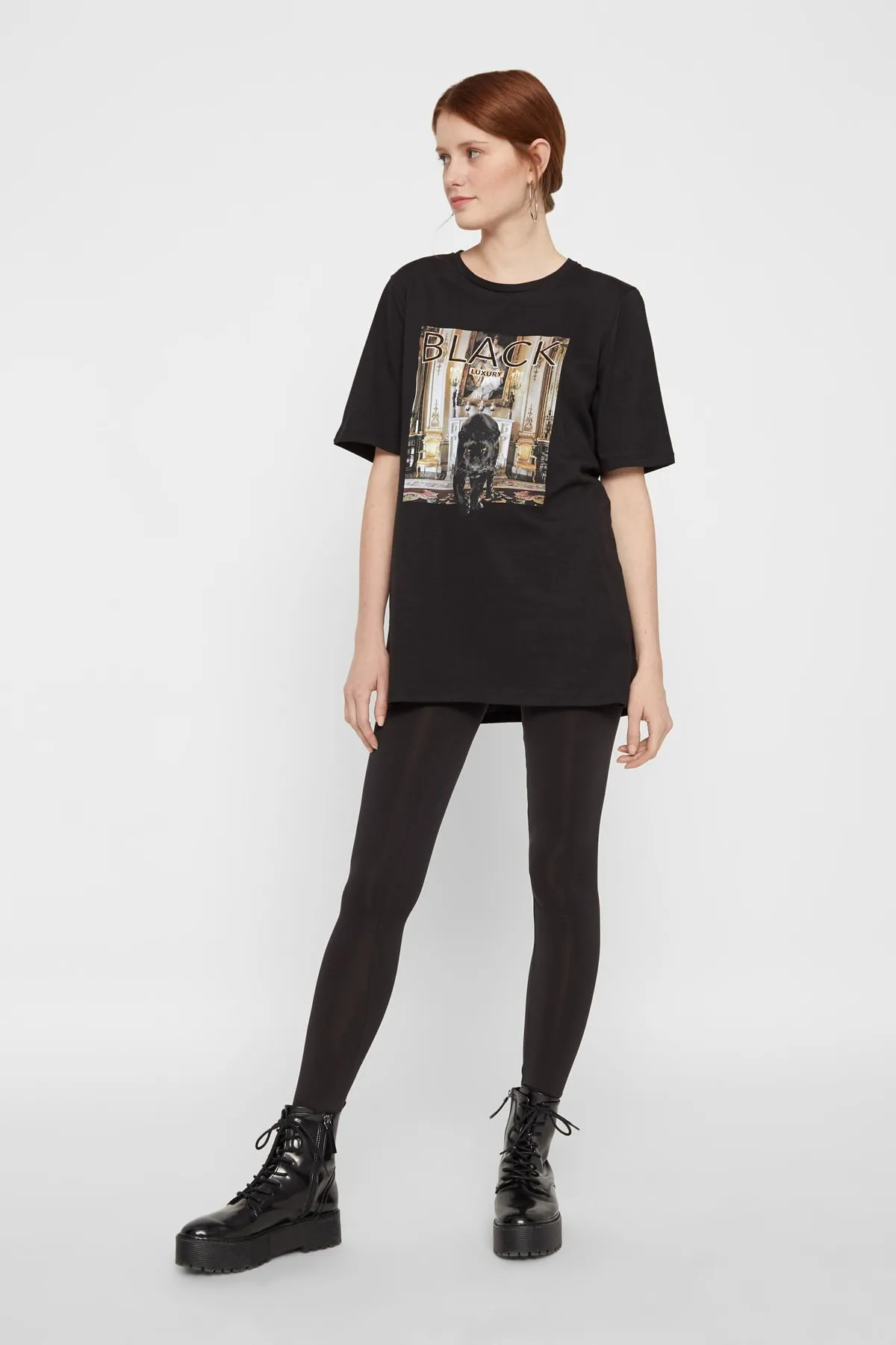 PIECES  Strumpfhose Damen/Mädchen Schwarz