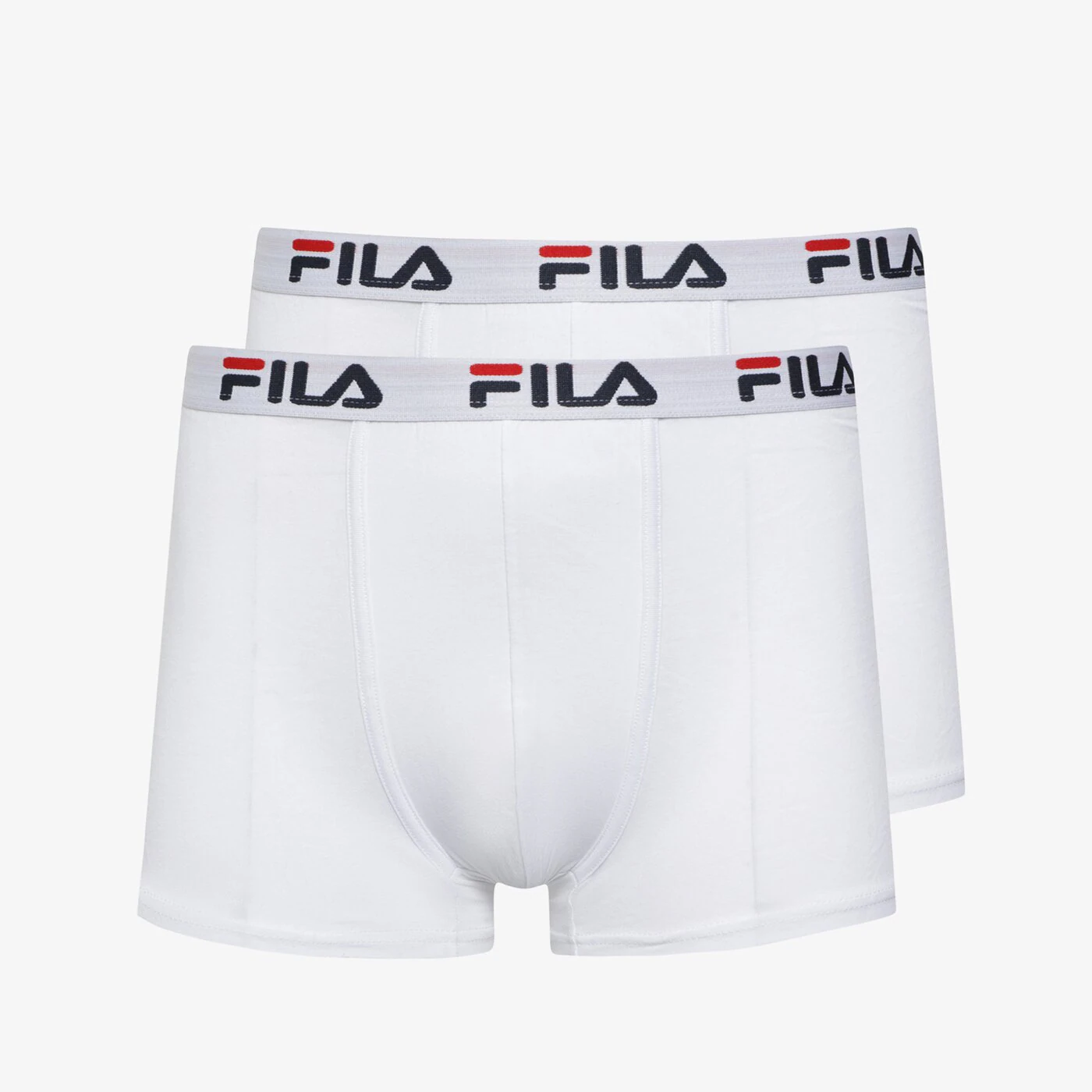 FILA BOXERSHORTS TRUNK URBAN 2PACK WHITE Weiß