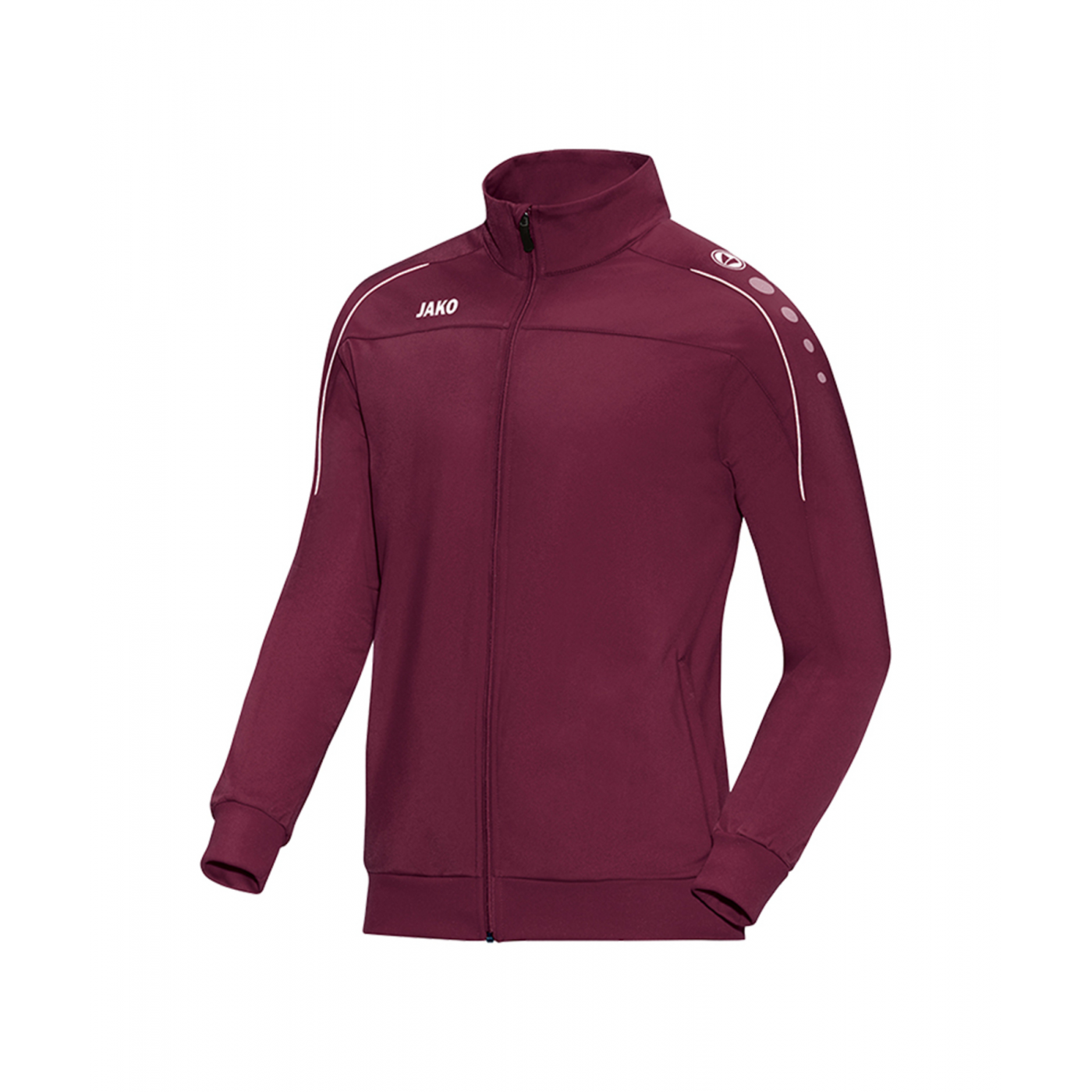Jako Classico Polyesterjacke Dunkelrot F14
