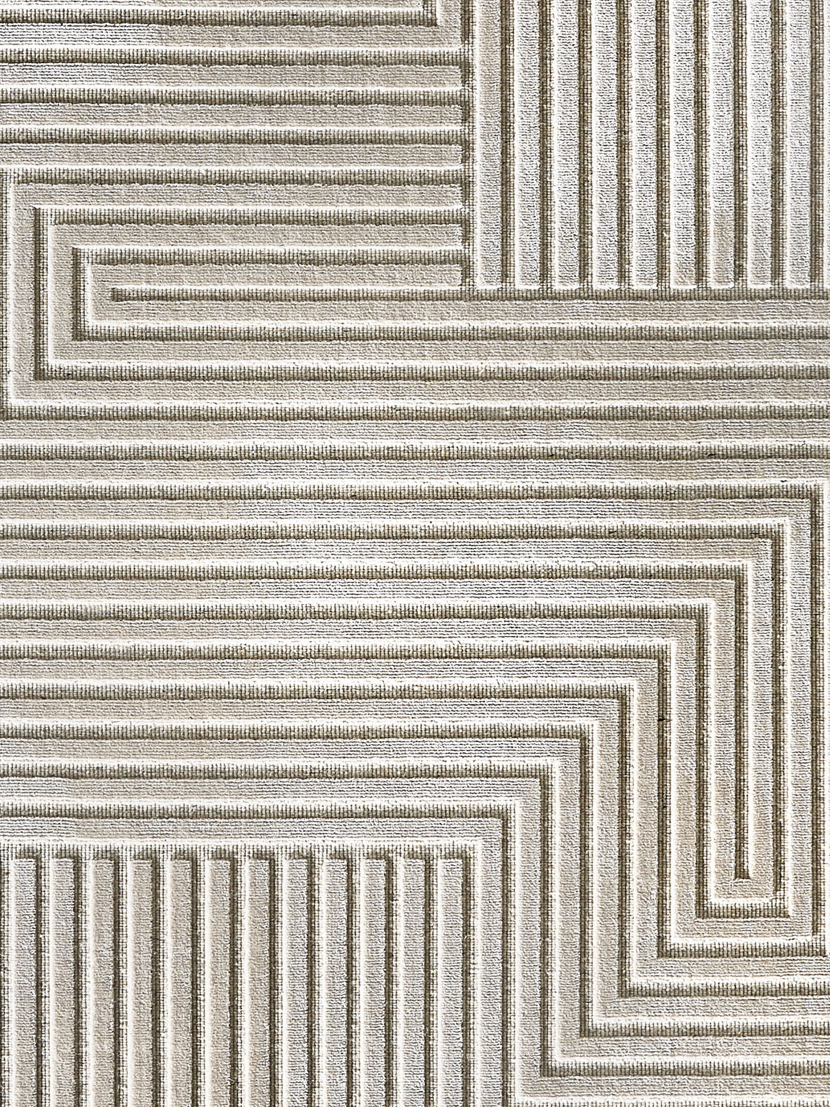 Clifton Moderner Teppich, Creme