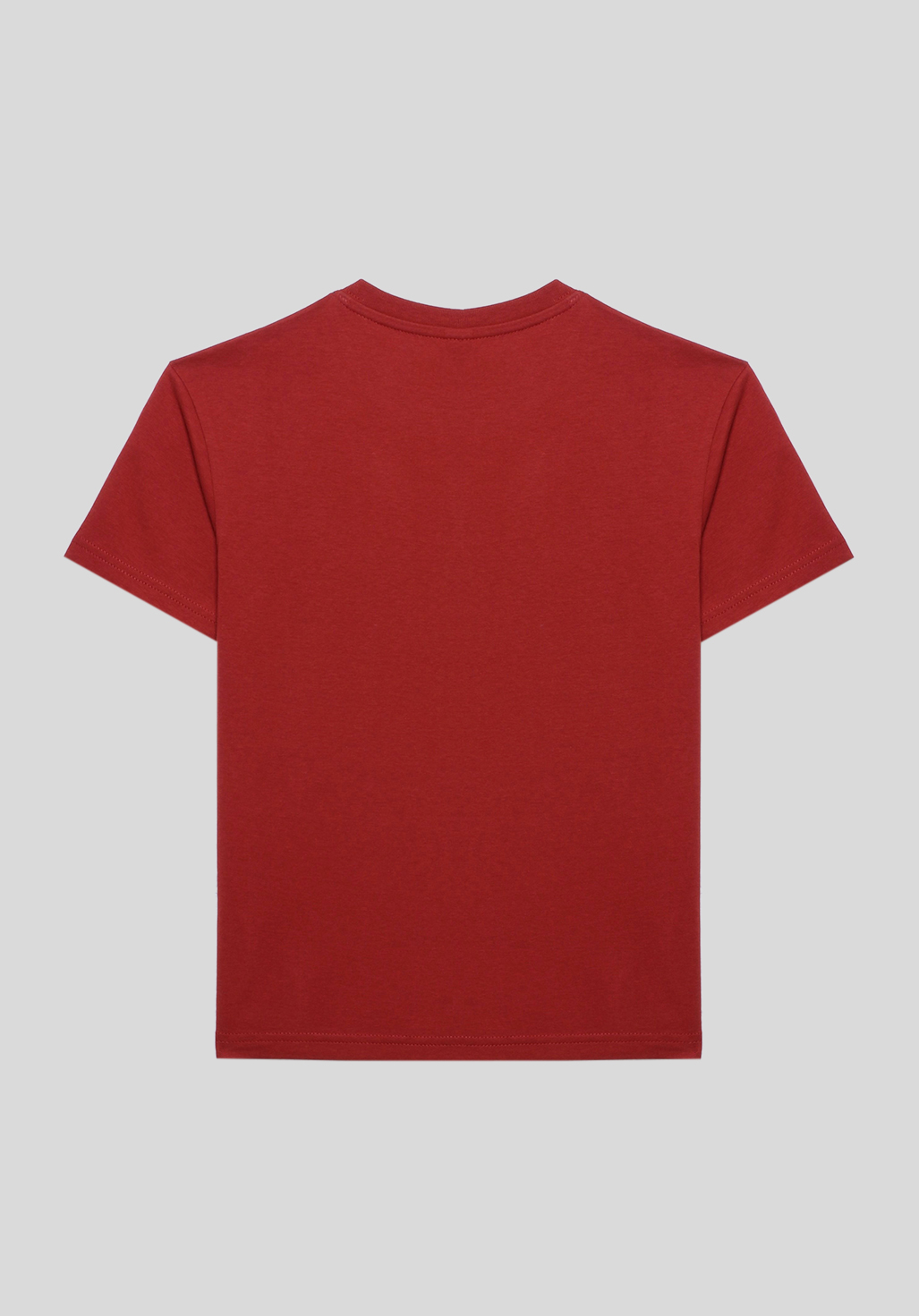 OLSEN  T-shirt rouge garçon 100% coton
