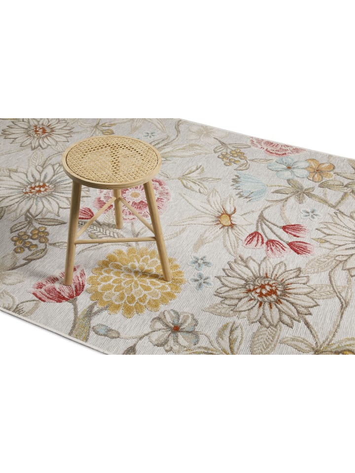 Wecon Home Outdoorteppich Abloom in beige, gelb, rot günstig kaufen