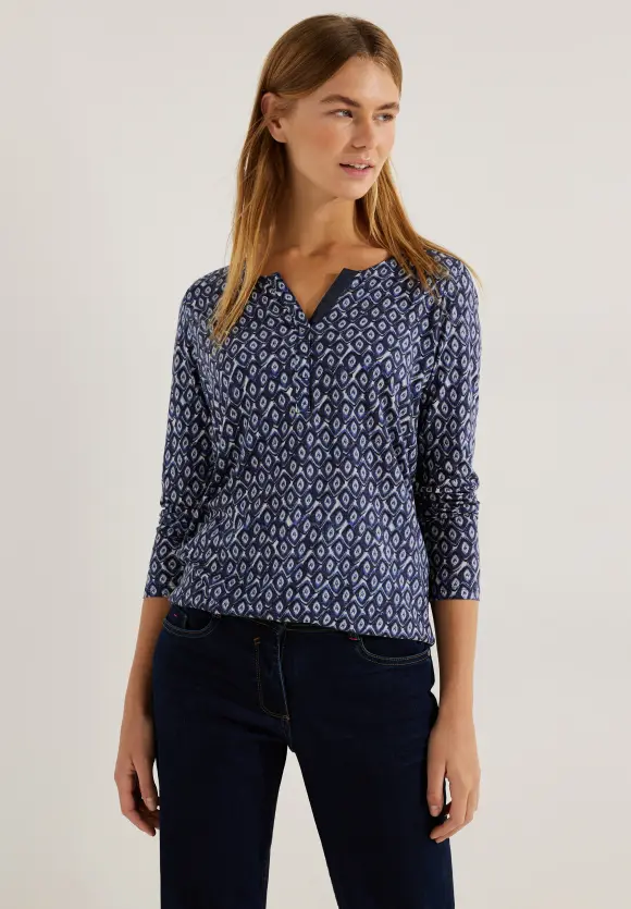 CECIL Tunikashirt mit Minimalprint